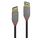 Lindy 1m USB 3.2 Type A Cable, 5Gbps, Anthra Line