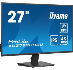 iiyama ProLite XU2792UHSU-B6 computer monitor 68,6 cm (27") 3840 x 2160 Pixels 4K Ultra HD LED Zwart