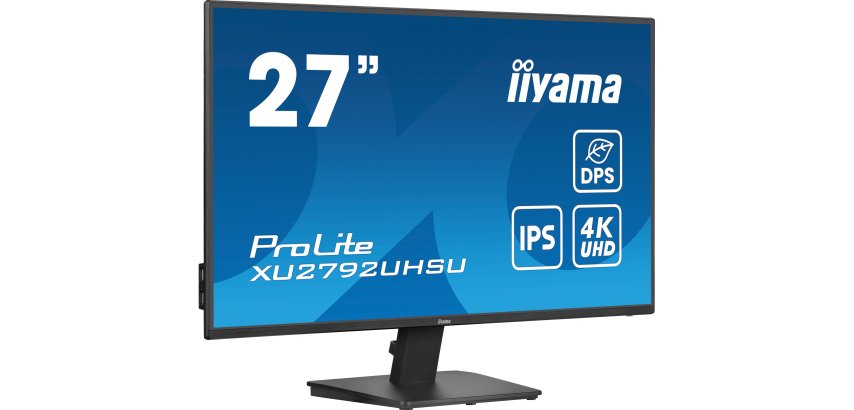iiyama ProLite XU2792UHSU-B6 écran plat de PC 68,6 cm (27") 3840 x 2160 pixels 4K Ultra HD LED Noir