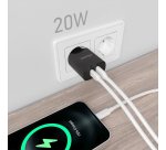 AISENS A110-0755 cargador de dispositivo móvil Universal Negro Corriente alterna Carga rápida Interior