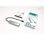 i-tec Metal USB-C Charging HUB 5port with USB-C video 8K + Power Delivery 85W