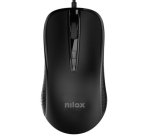 Nilox MOUSB1014 mouse Ufficio USB tipo A Ottico 2400 DPI