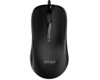 Nilox MOUSB1014 ratón Oficina USB tipo A Óptico 2400 DPI