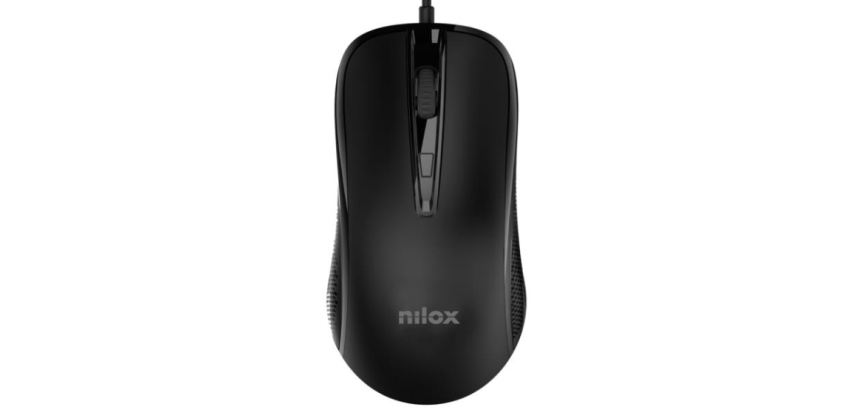 Nilox MOUSB1014 mouse Ufficio USB tipo A Ottico 2400 DPI