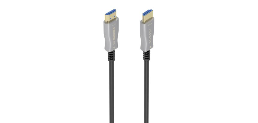 AISENS Cable HDMI V2.0 AOC Premium Alta Velocidad / HEC 4K@60Hz 18Gbps, A/M-A/M, Negro, 10 m