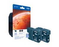 Brother LC1100HYBKBP2 - hoge capaciteit - zwart - origineel - inktcartridge