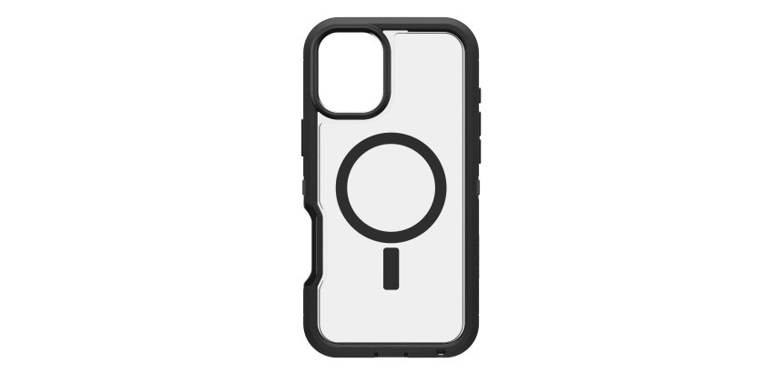 OtterBox Defender Series XT Clear for MagSafe for Apple iPhone 16 Plus, Dark Side