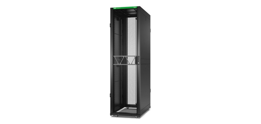 APC Onduleur Netshelter SX, 2e génération, 45U, 2 124 H x 600 L x 1 070 P, avec panneaux latéraux, noir