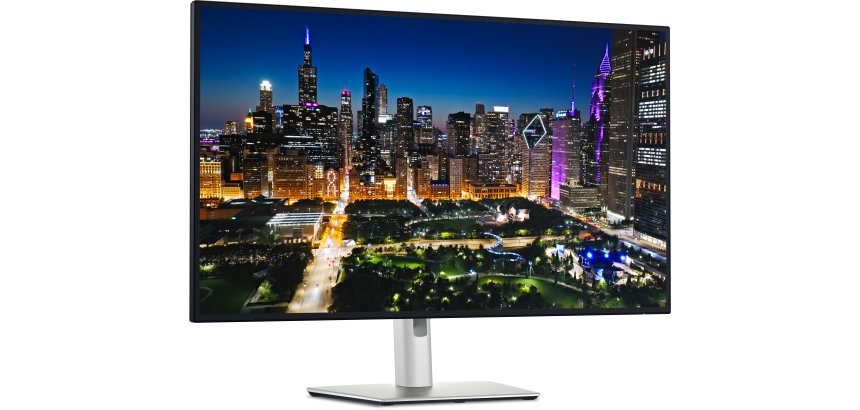 DELL UltraSharp U3225QE écran plat de PC 80 cm (31.5") 3840 x 2160 pixels 4K Ultra HD LCD Noir, Argent