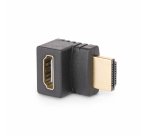 StarTech.com Adaptateur HDMI 2.0 à Angle Droit Vertical, Mâle vers Femelle, Économiseur de Port HDMI Vertical à 90 Degrés, 4K 60Hz, Extension Coudé pour HDMI à Haut Débit, Raccord HDMI 2.0 en Angle Vertical, M/F
