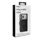 Celly WALLYMAG mobile phone case 16 cm (6.3") Wallet case Black