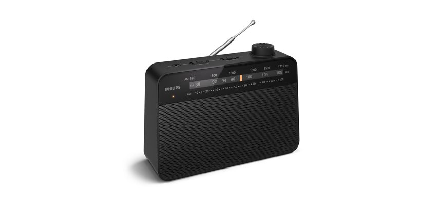 Philips TAR2509/10 radio Portatile Analogico Nero