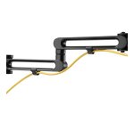 StarTech.com Support Double Écran - Support de Bureau pour Moniteurs VESA jusqu'à 32"(8kg) - Bras Articulé Ergonomique avec Pince - Réglable en Hauteur/Inclinaison/Rotation/Tourner