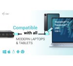 i-tec USB-C Triple Display Docking Station Gen 2 + Power Delivery 100W