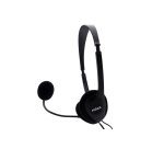 Nilox CHAT LIVE 2 Headset Wired Head-band Office/Call center Black