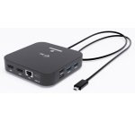 i-tec USB-C Dual HDMI Docking Station with Power Delivery 100 W + Universal Charger 100W