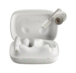 HP Poly Étui de chargement de base blanc Poly Voyager Free 60 UC