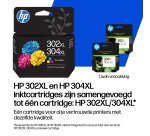 HP 302XL/304XL originele drie-kleuren inktcartridge