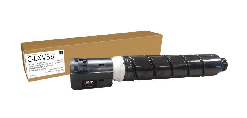 Toner remanufacturé Noir Everyday™ de Xerox compatible avec Canon C-EXV58 (3763C002AA), Capacité standard