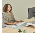 Repose-poignet pour clavier Breyta, vert sauge