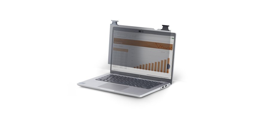 StarTech.com 13.3-inch 16:10 Bright Privacy Screen Filter with Touch, Flip-Over, 75% Light Transmittance, Anti-Glare Privacy Filter, +/- 30 Deg. View Angle