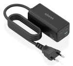 AISENS Cargador Sobremesa GaN 100W, 3x USB-C PD3.0 QC4.0 QC5.0, 1x USB-A QC3.0, Negro