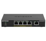 NETGEAR GS305PP Non-géré Gigabit Ethernet (10/100/1000) Connexion Ethernet, supportant l'alimentation via ce port (PoE) Noir