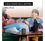 Sony SRS-XB100 - Speaker Wireless Bluetooth, portatile, leggero, compatto, da esterno, da viaggio, resistente IP67 impermeabile e antipolvere, batteria da 16 ore, cinturino versatile, chiamate in vivavoce - Nero