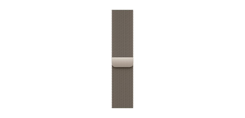 Apple MGHV4ZM/A accessoire intelligent à porter sur soi Bande Naturel Acier inoxydable