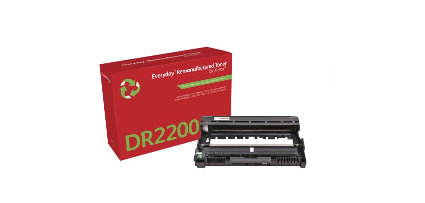 Xerox Tambour remanufacturé Mono Everyday™ de compatible avec Brother DR2200, Capacité standard