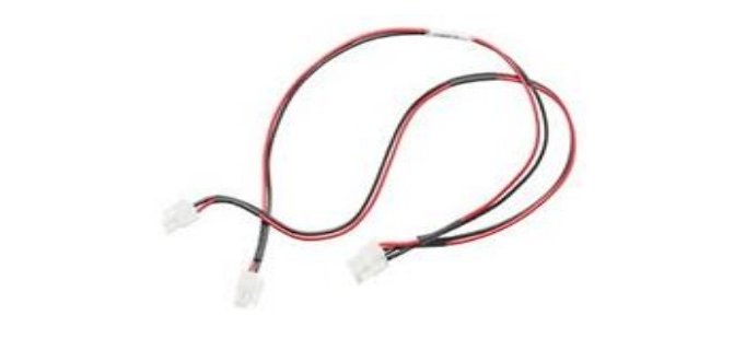 Zebra CBL-DC-393A1-02 cable de transmisión Negro, Rojo 1 m