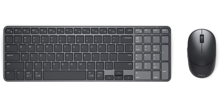 DELL Pro 7 KM746 keyboard Mouse included Universal RF Wireless + Bluetooth QWERTY Italian Graphite
