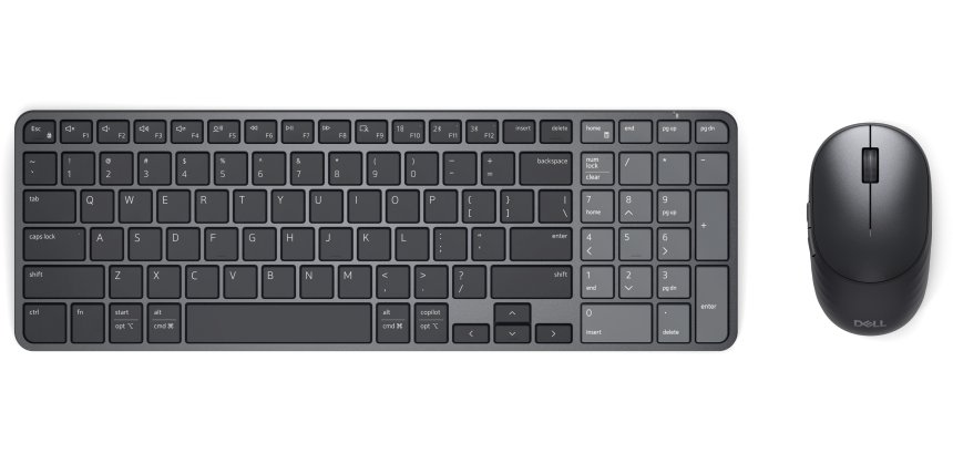 DELL Pro 7 KM746 keyboard Mouse included Universal RF Wireless + Bluetooth QWERTY Italian Graphite
