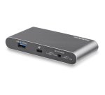 StarTech.com Dock USB C - Station d'Accueil USB-C à Double Écran 4K HDMI - 100 W Power Delivery Pass-through, GbE, 2 USB A - Mini Hub Type C - Adaptateur Multiport pour PC Portable
