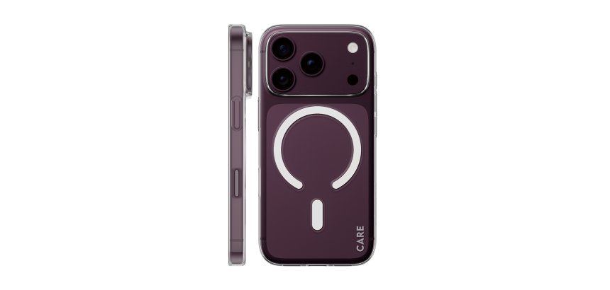 PanzerGlass CARE™ by ® SL1M Case Transparent w. MagSafe iPhone 2026 Pro | 17 Pro mobiele telefoon behuizingen Hoes Transparant