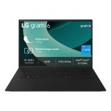 LG Gram 16Z90RU Intel® Core™ i5 i5-1334U Ordinateur portable 40,6 cm (16") WQXGA 16 Go LPDDR4x-SDRAM 512 Go SSD Wi-Fi 6E (802.11ax) Windows 11 Pro Français Noir