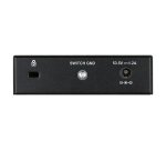 D-Link DGS-1005P Non-géré L2 Gigabit Ethernet (10/100/1000) Connexion Ethernet, supportant l'alimentation via ce port (PoE) Noir