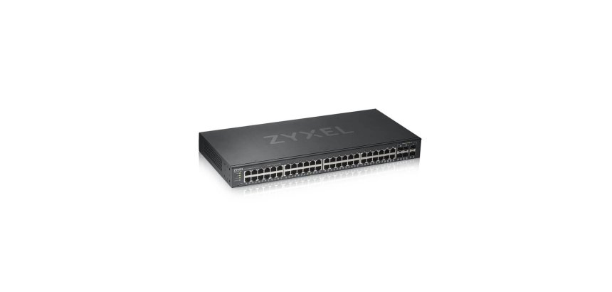 Zyxel GS1920-48V2 Géré Gigabit Ethernet (10/100/1000) Noir