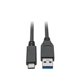 Tripp Lite U428-C03-G2 câble USB USB 3.2 Gen 2 (3.1 Gen 2) 0,9 m USB A USB C Noir