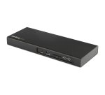 StarTech.com Thunderbolt 3 Dock - Dual Monitor 4K 60Hz TB3 Laptop Docking Station with DisplayPort - PCIe M.2 NVMe SSD Enclosure - 85W Power Delivery - SD 4.0, 10Gbps USB-C, 2 USB-A Hub - TAA