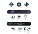 StarTech.com USB C Dock - 4K Dual Monitor DisplayPort - Mini Laptop Docking Station - 100W Power Delivery Passthrough - GbE, 2-Port USB-A Hub - USB Type-C Multiport Adapter - 3.3' Cable