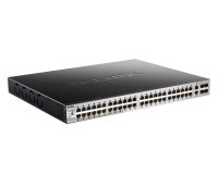 D-Link DGS-3130-54PS Gestionado L3 Gigabit Ethernet (10/100/1000) Energía sobre Ethernet (PoE) Negro, Gris