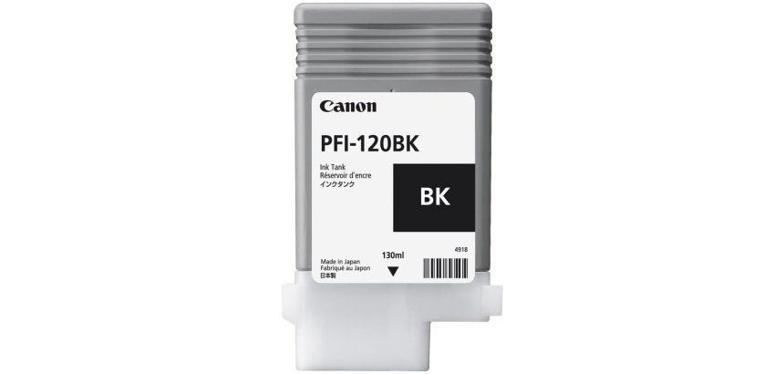 Canon PFI-120BK cartouche noir pour imprimante jet d'encre à réservoir d'encre