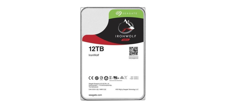 Seagate NAS HDD IronWolf disque dur 12 To 7200 tr/min 256 Mo 3.5" Série ATA III