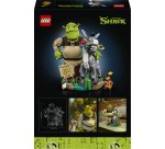 LEGO 72423 Shrek, Ciuchino e Gatto con gli Stivali, Kit Modellismo per Adulti da Esposizione con 3 Personaggi, Regalo per Fan