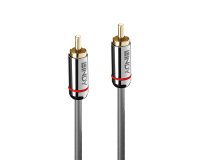Lindy 35339 cable de audio 1 m RCA Antracita