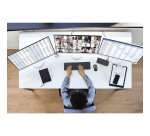 Kensington SD4843P EQ Station d’accueil sans pilote USB-C 10 Gbits/s avec triple sortie vidéo