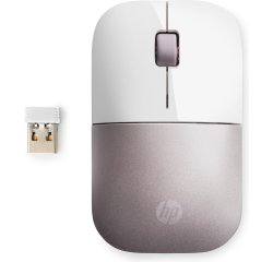 HP Mouse wireless Z3700: bianco/rosa