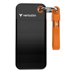Verbatim Pocket SSD 1 TB USB Tipo C 3.2 Gen 2 (3.1 Gen 2) Negro, Naranja