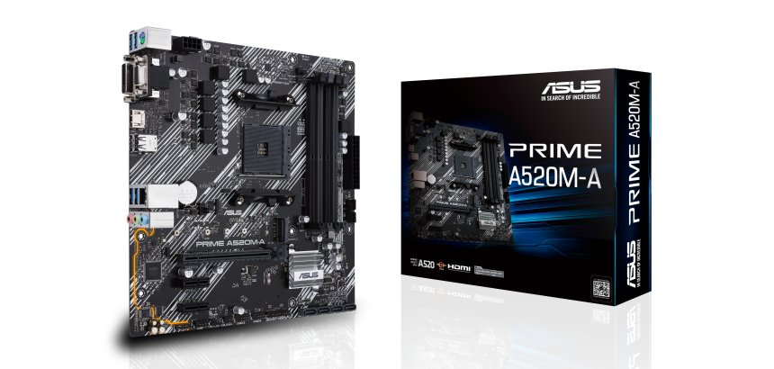 ASUS PRIME A520M-A II/CSM AMD A520 Emplacement AM4 micro ATX